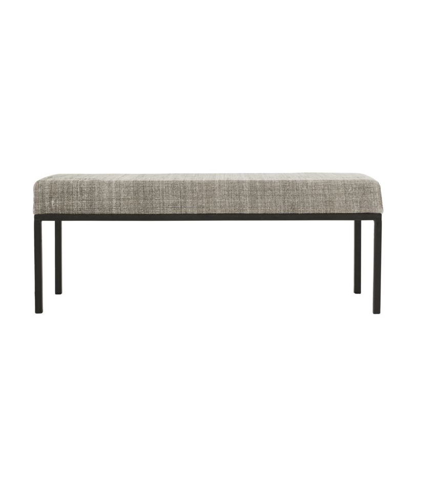 Bänk BENCH GREYS 120cm h:46cm,  House Doctor