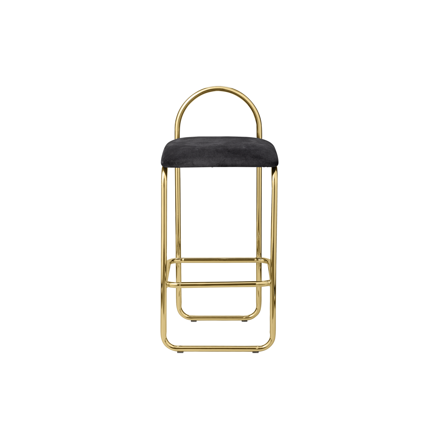 ANGUI bar chair low gold/anthracite AYTM