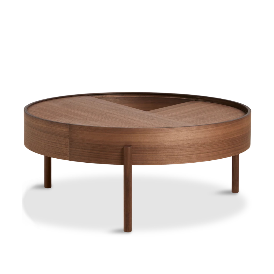 Arc Coffee table 89 cm valnöt Woud