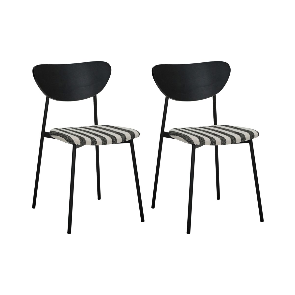 Chairs HDMust Svart/Vit House Doctor