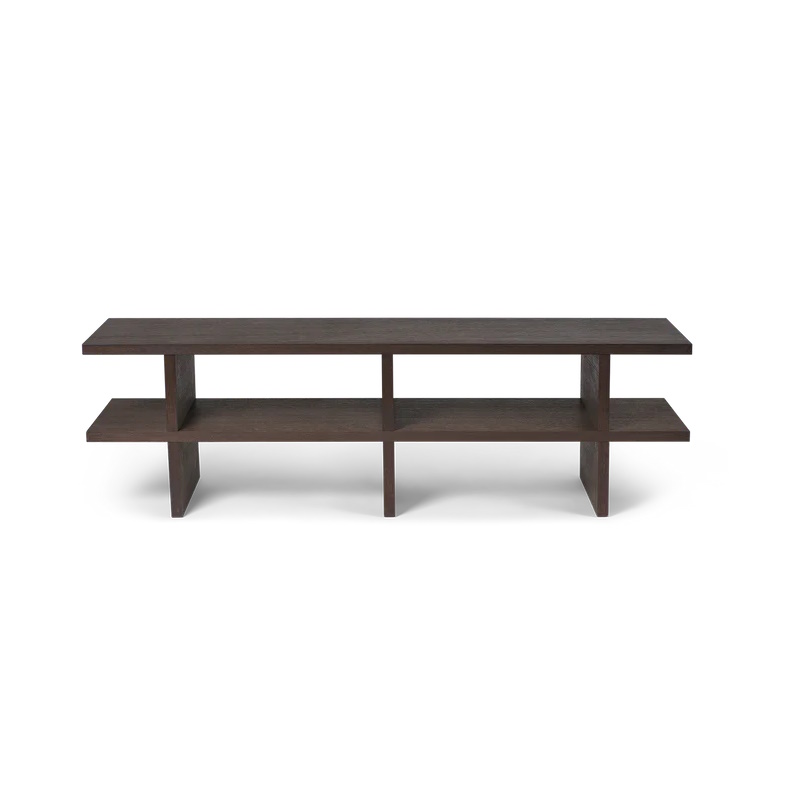 Kona Bench Dark Stained Ferm Living