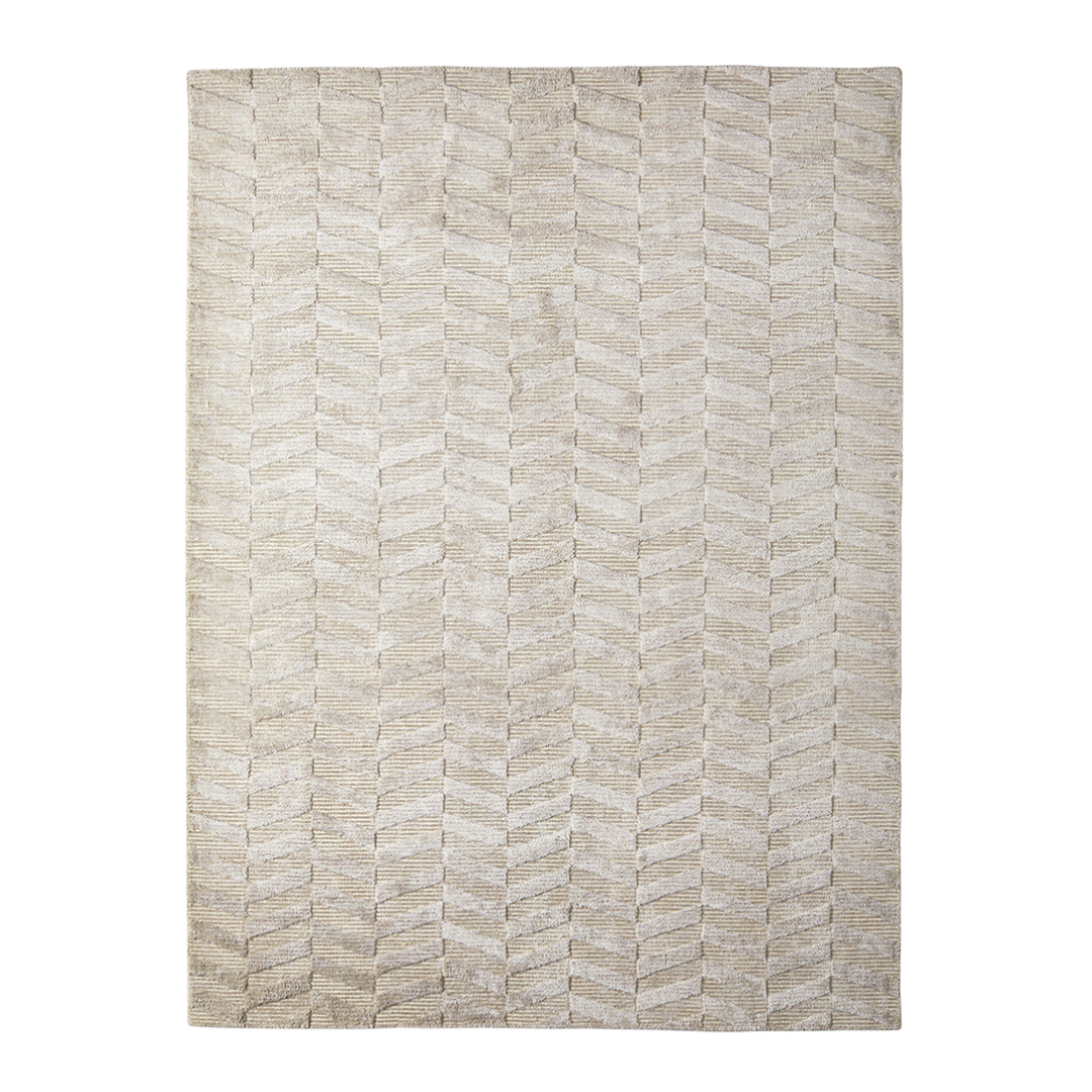 Viskosmatta CHEVRON Sand 170x230 cm, Classic  Collection