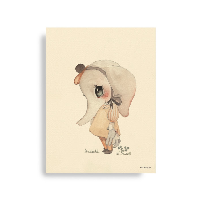 Miss Ellie poster 30 x 40 cm Mrs Mighetto