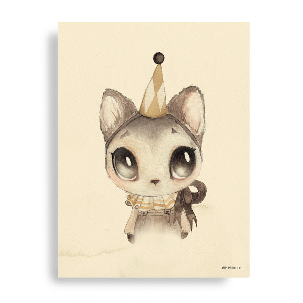 Dear Meow poster 50 x 70 cm Mrs Mighetto