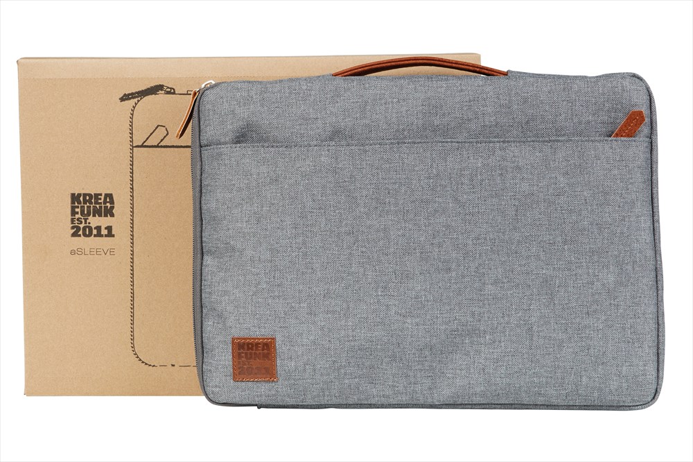 aSLEEVE light grey canvas Laptopväska 13,3″