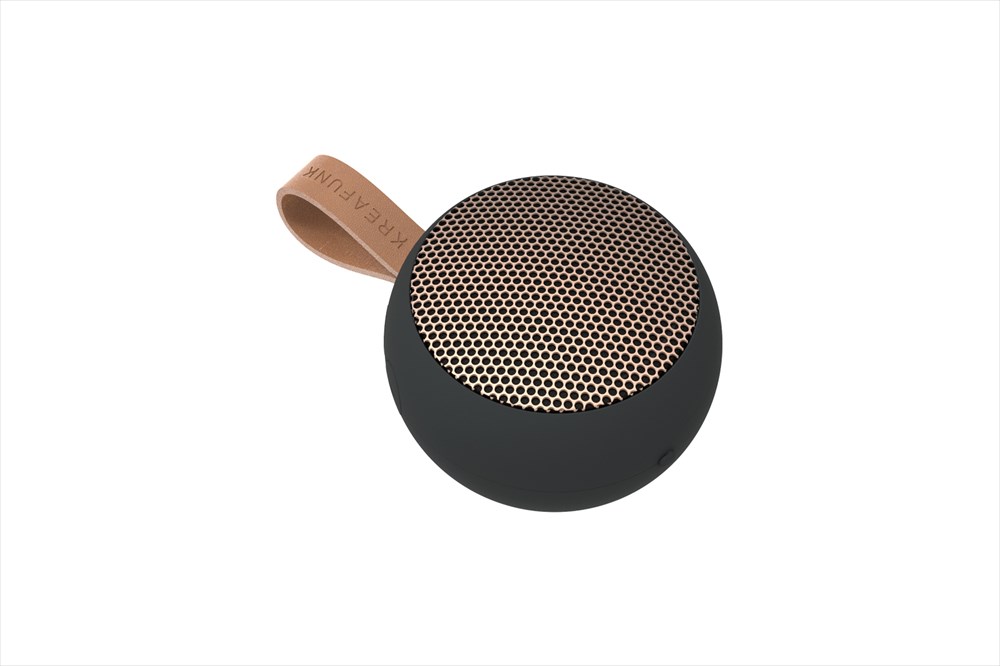 aGO black w. rose gold grill Mini Bluetooth-högtalare